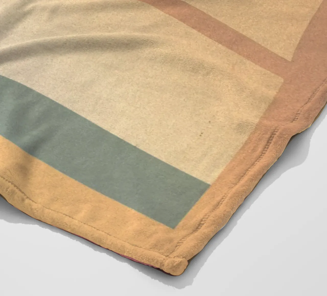 sunset horizon square coperta in pile da Histrol