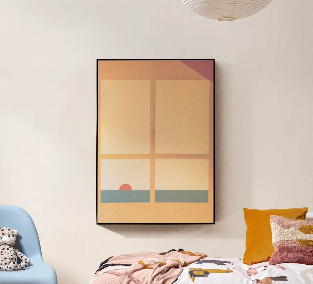 sunset horizon square plexiglass da Histrol