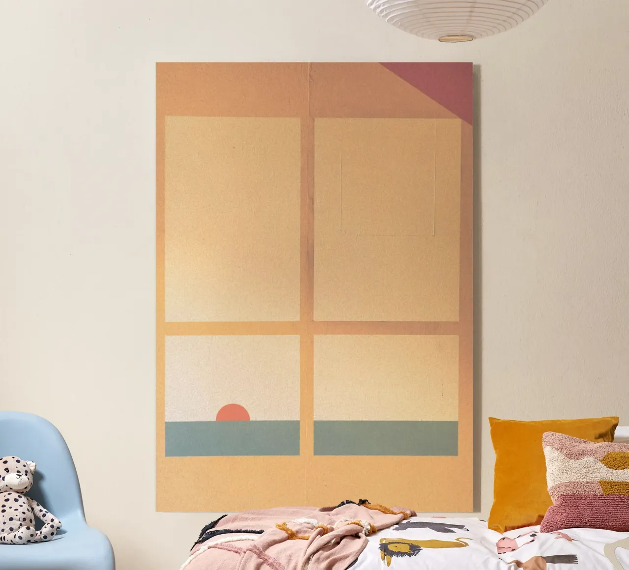 sunset horizon square plexiglass da Histrol