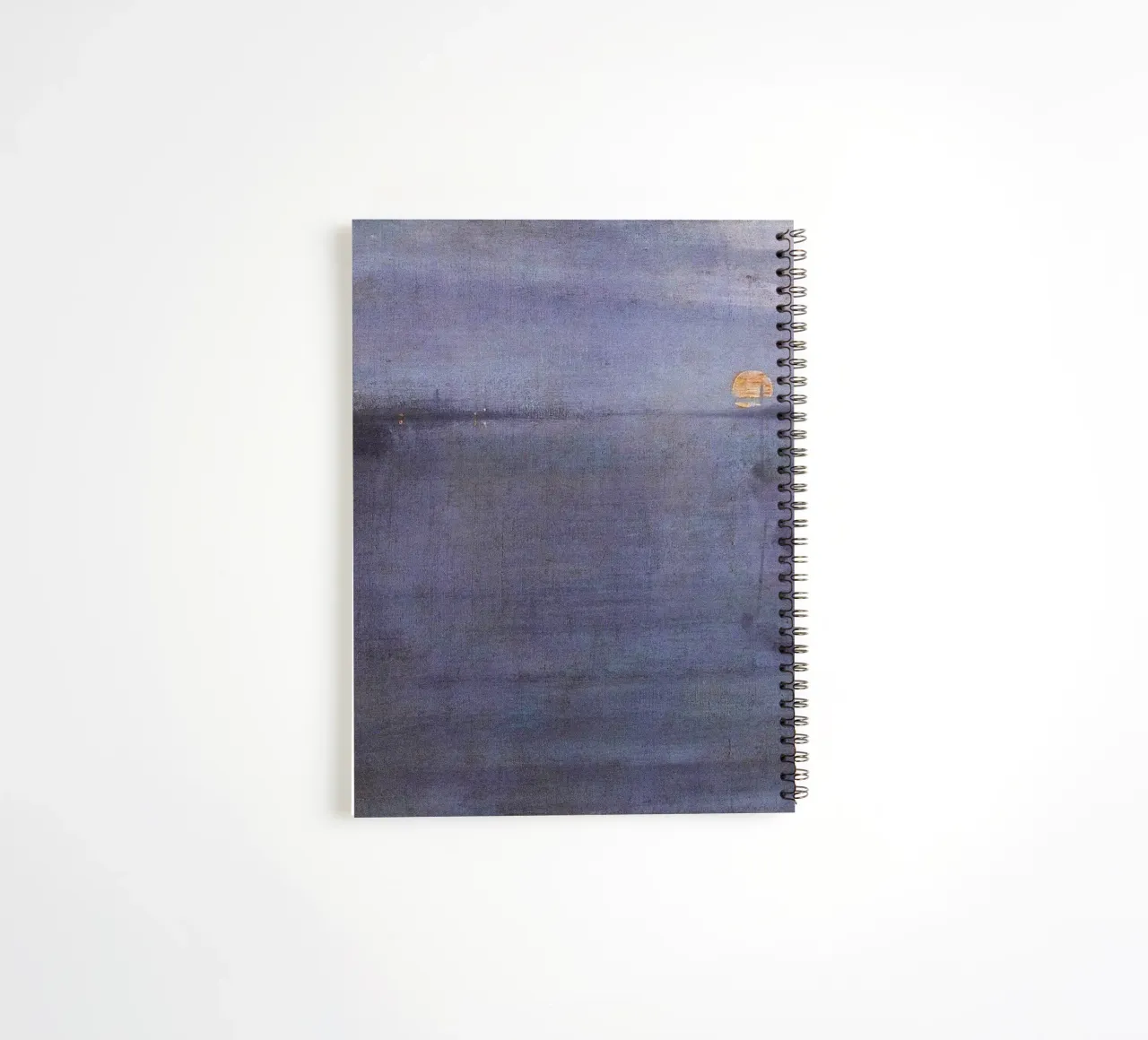 reflection nocturne spiral notebook by prindy