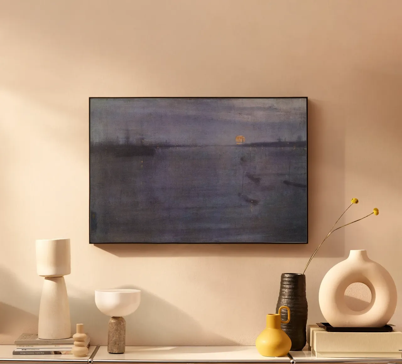 reflection nocturne acryl van prindy