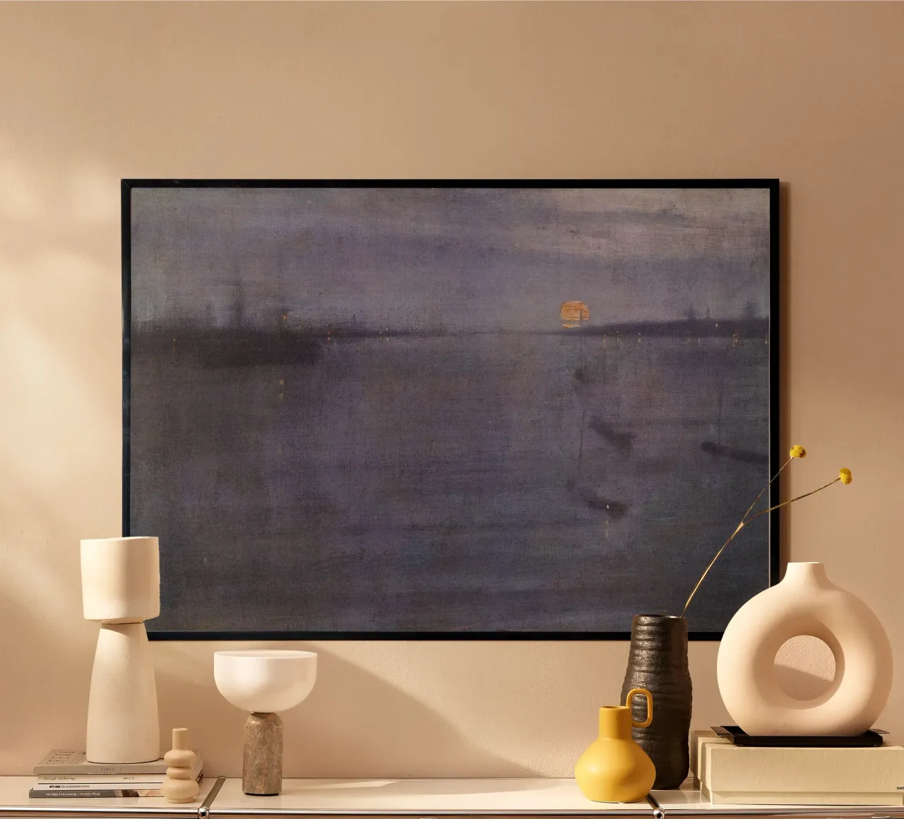 reflection nocturne Poster von prindy