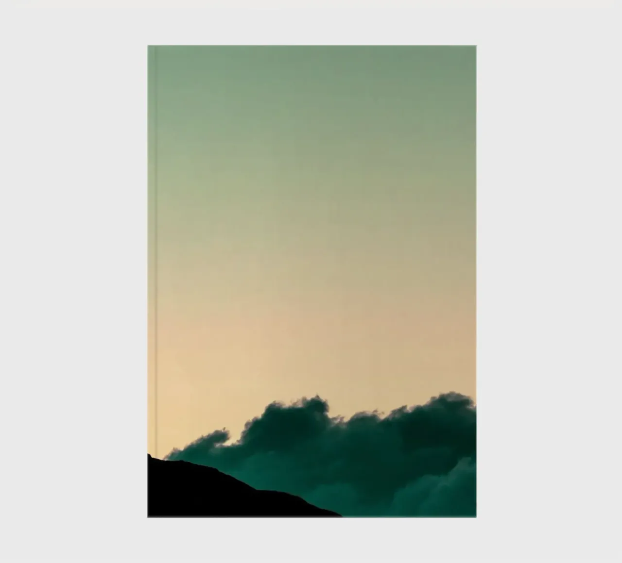 peaceful twilight notebook by prindy