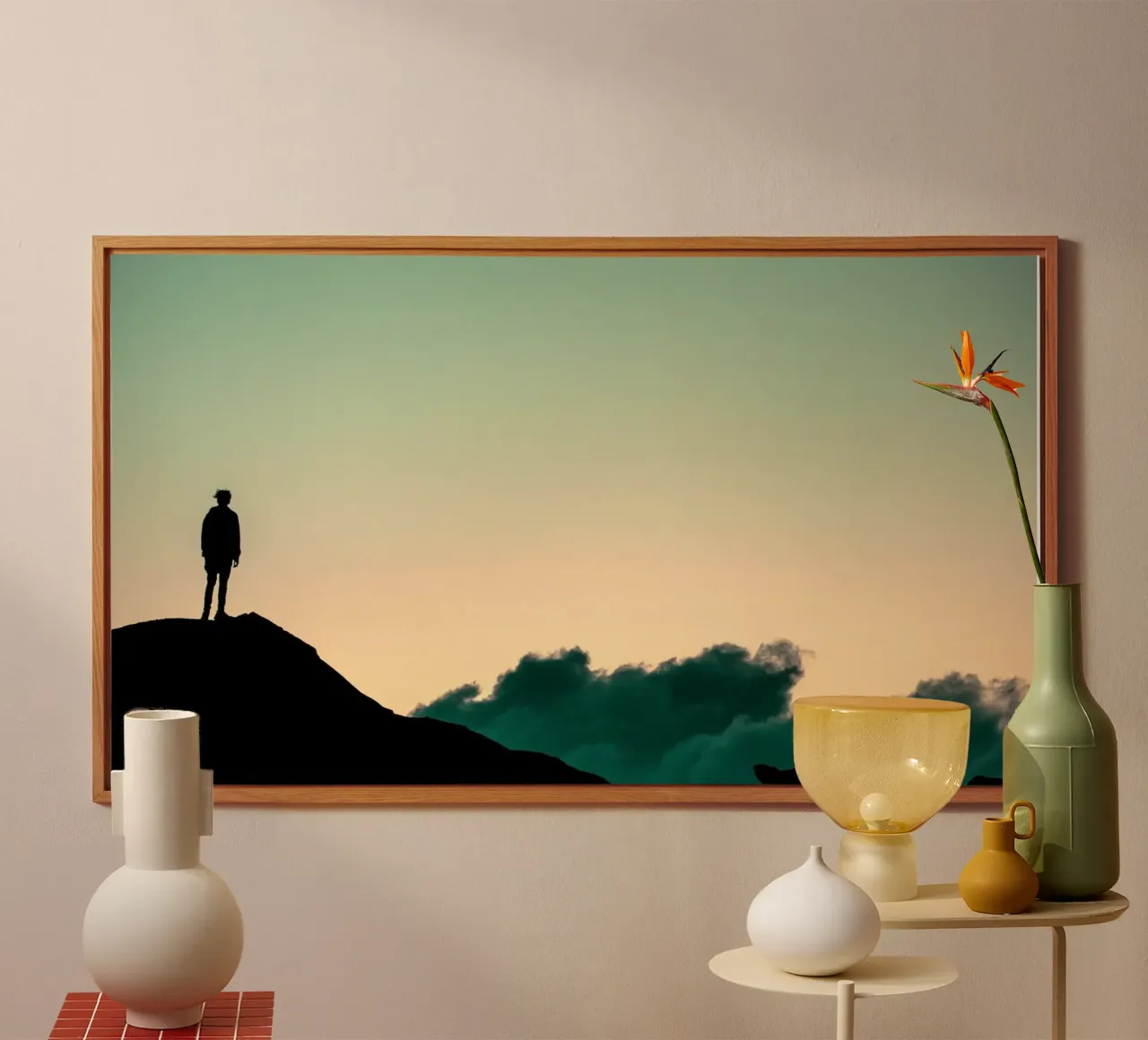 peaceful twilight alluminio dibond da prindy