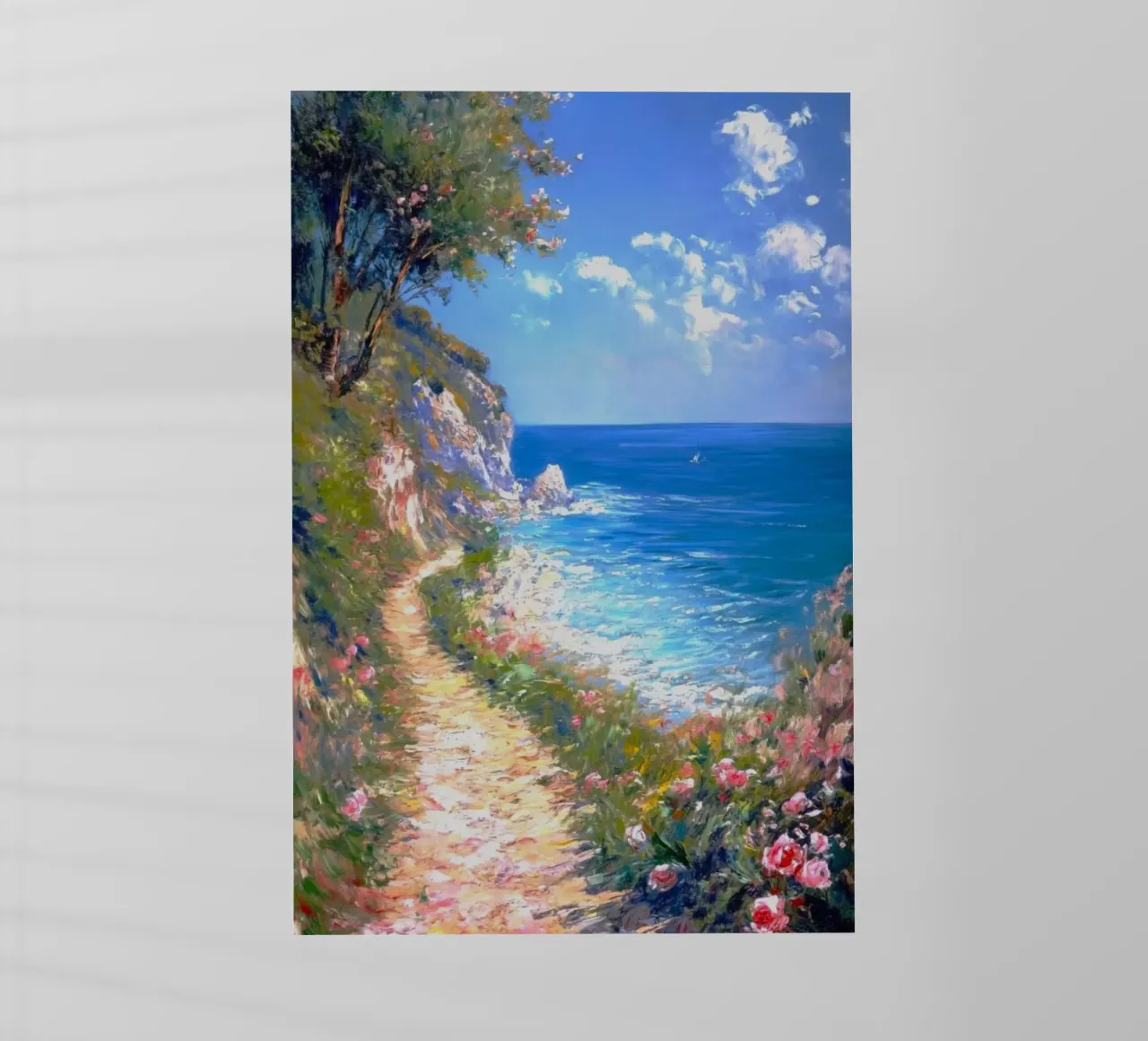 coastal nature trail pellicola backlit da Histrol