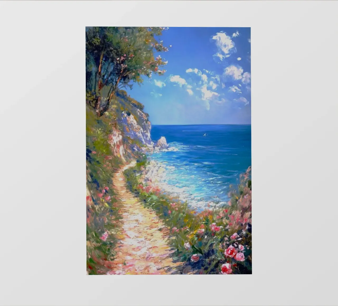 coastal nature trail pellicola backlit da Histrol
