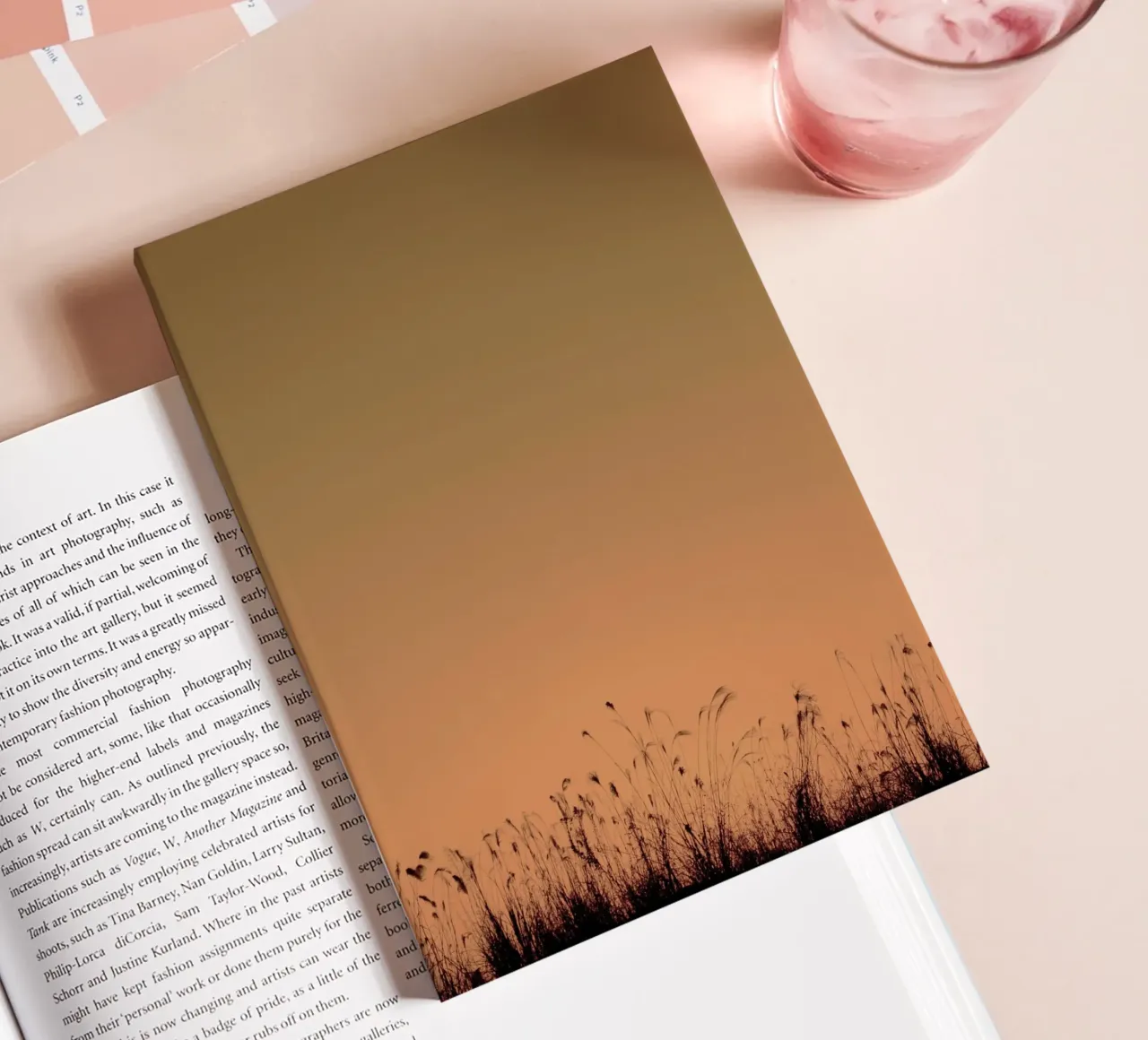twilight meadow wildflowers notebook by Histrol