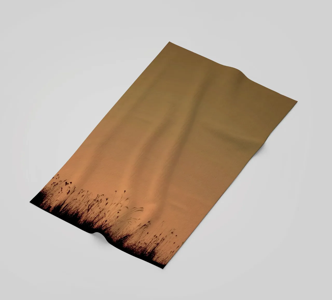 twilight meadow wildflowers beach towel by Histrol
