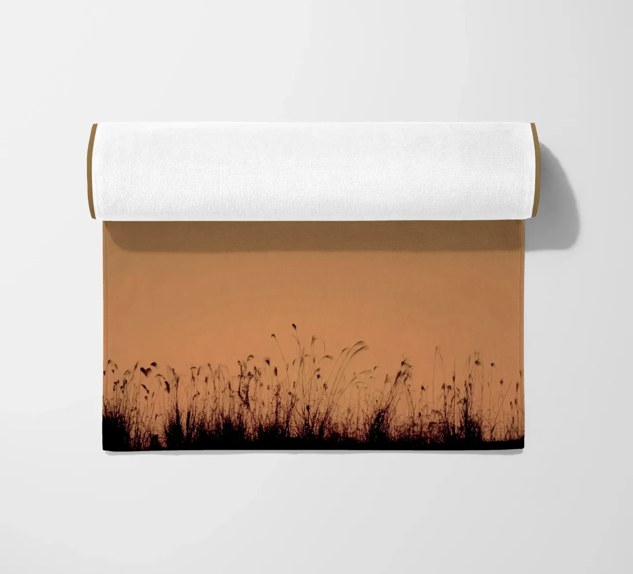 twilight meadow wildflowers beach towel by Histrol