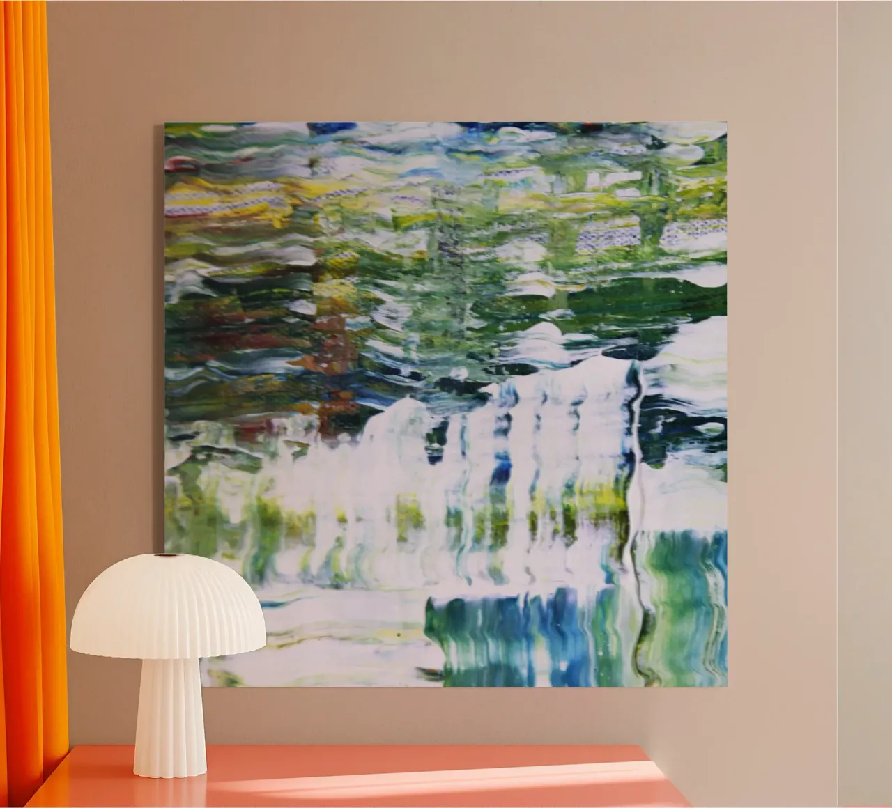 waterfall trees plexiglass da Histrol