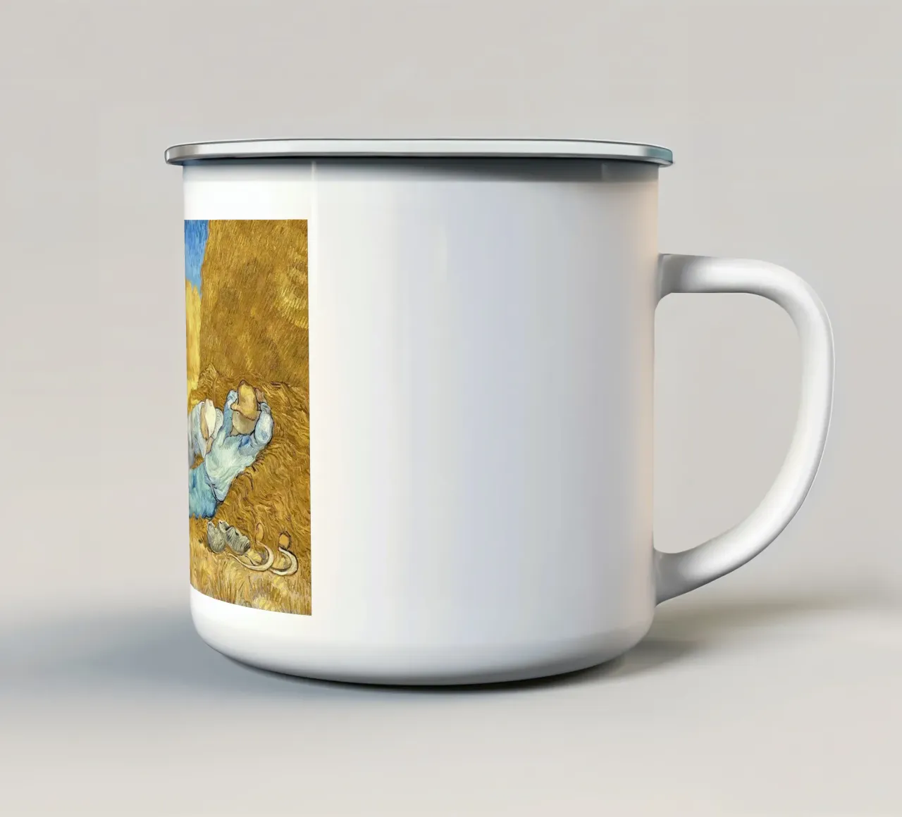 The Siesta tazza in smalto da ValerieArt