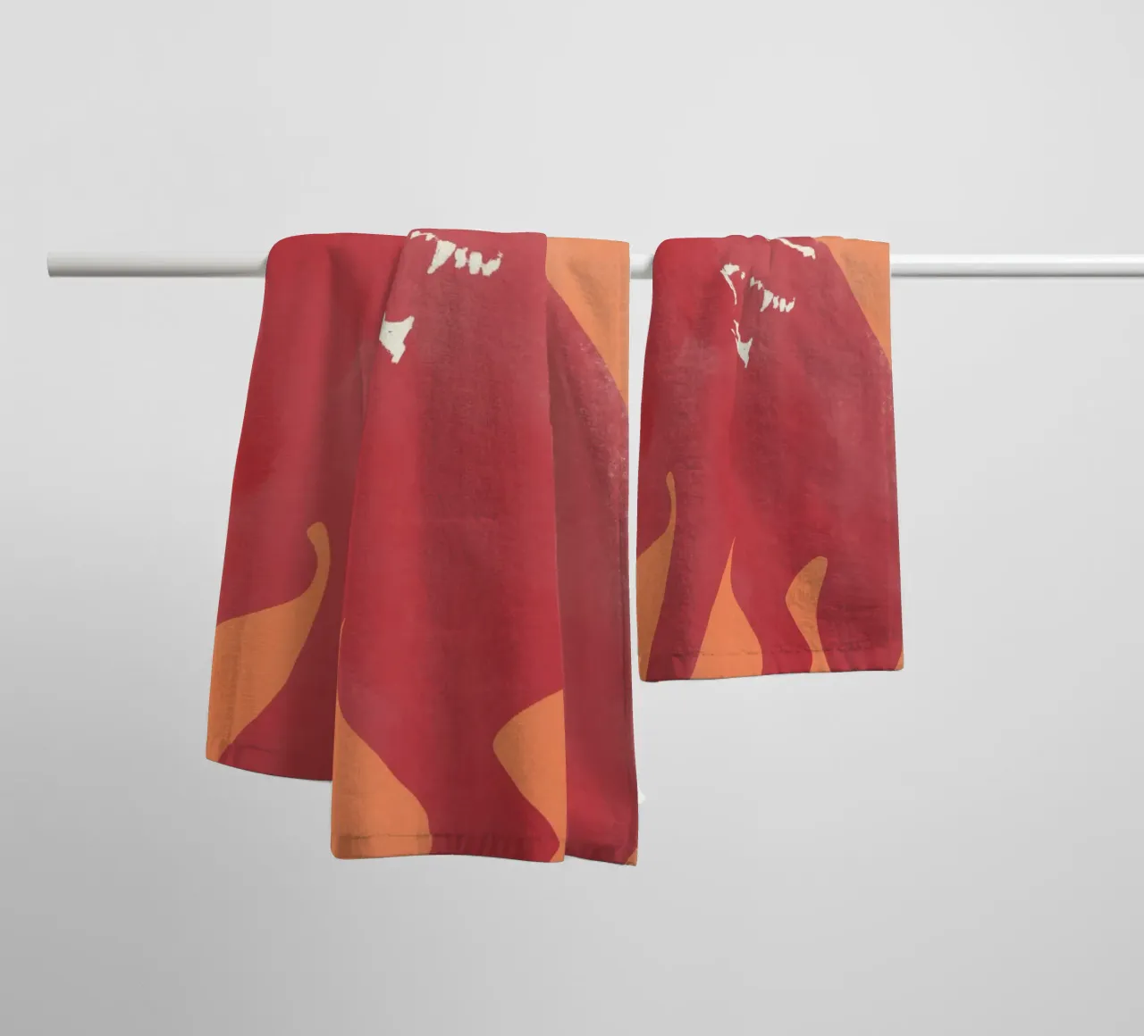 Rabbia asciugamano da bagno da Little Dean