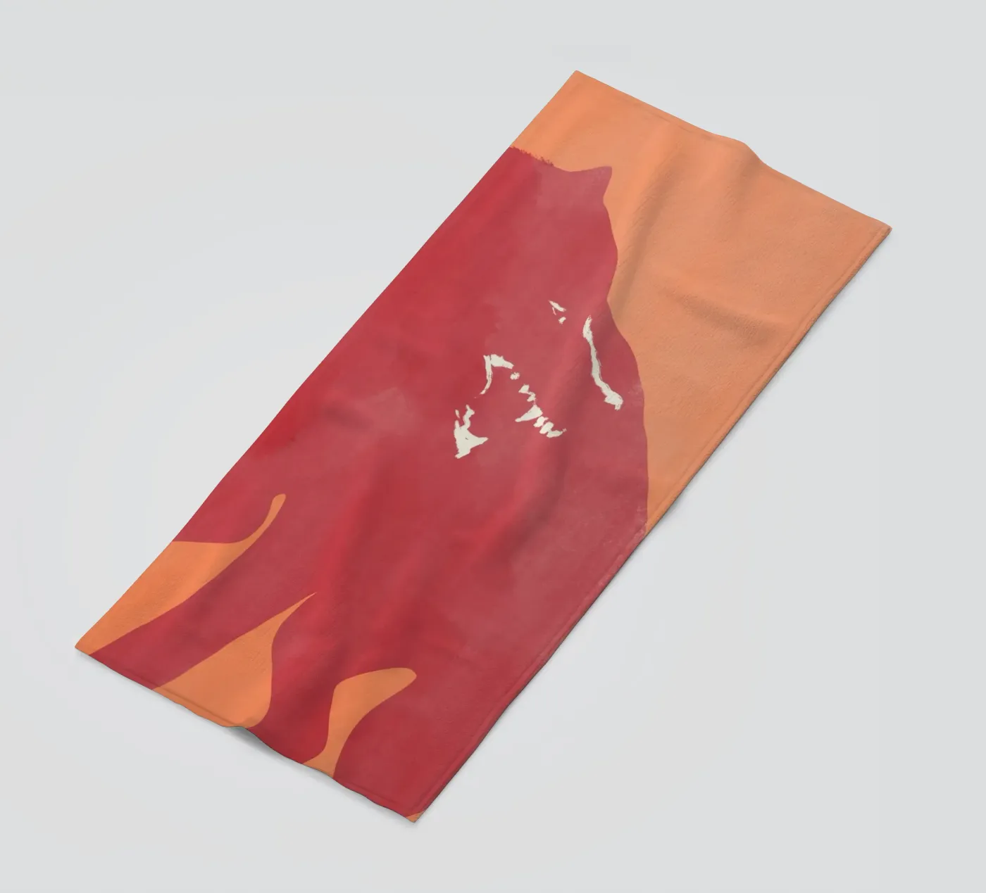 Rage beach towel by Little Dean