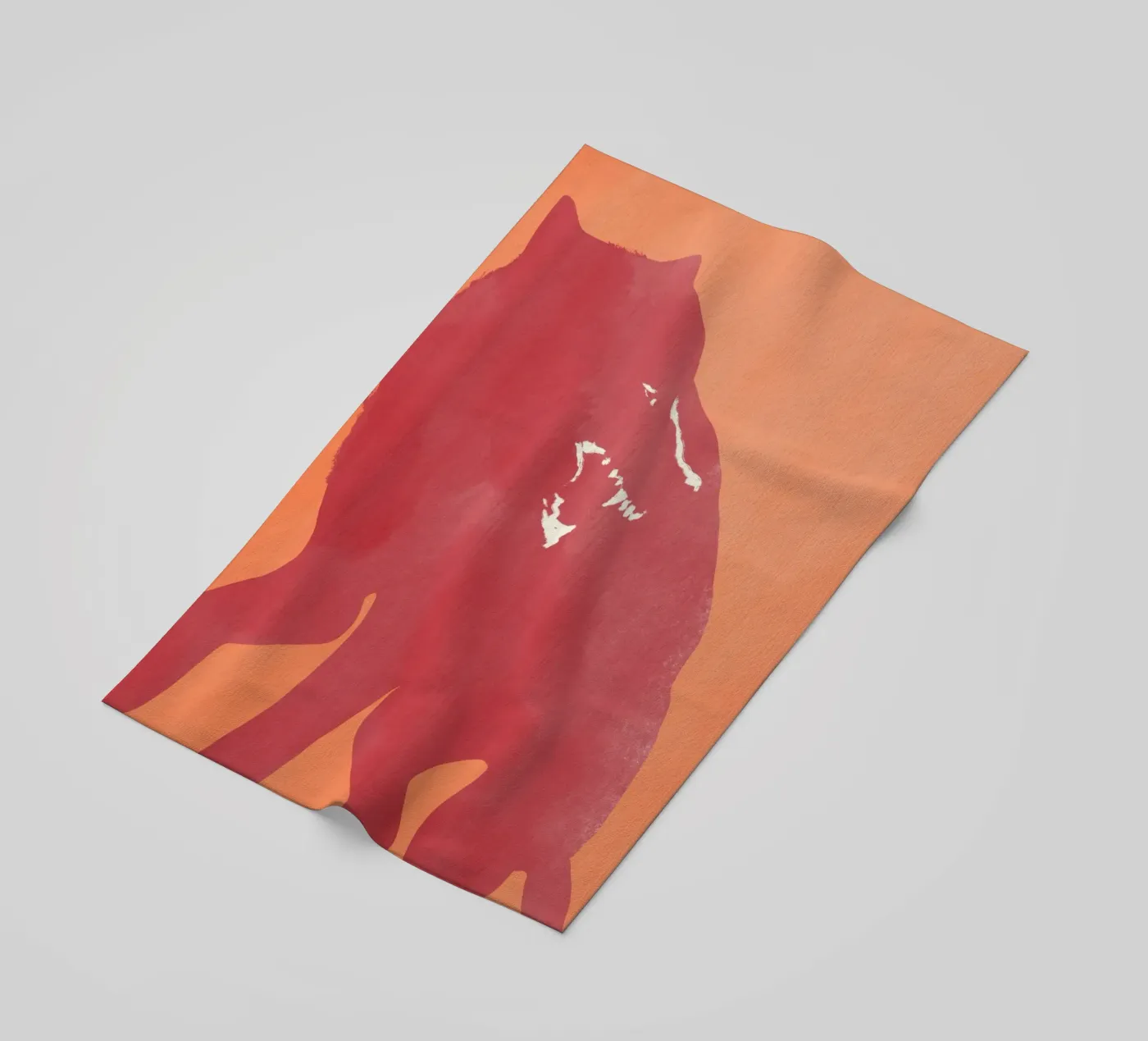 Rage beach towel by Little Dean