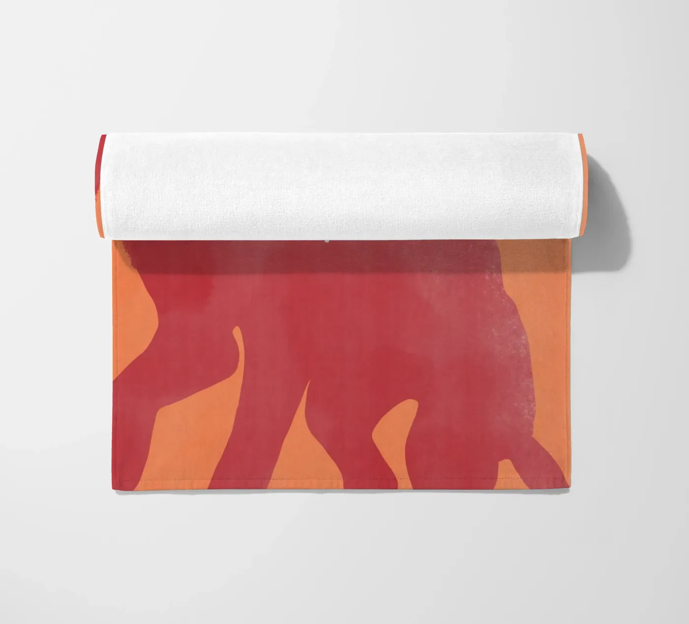 Rage beach towel by Little Dean