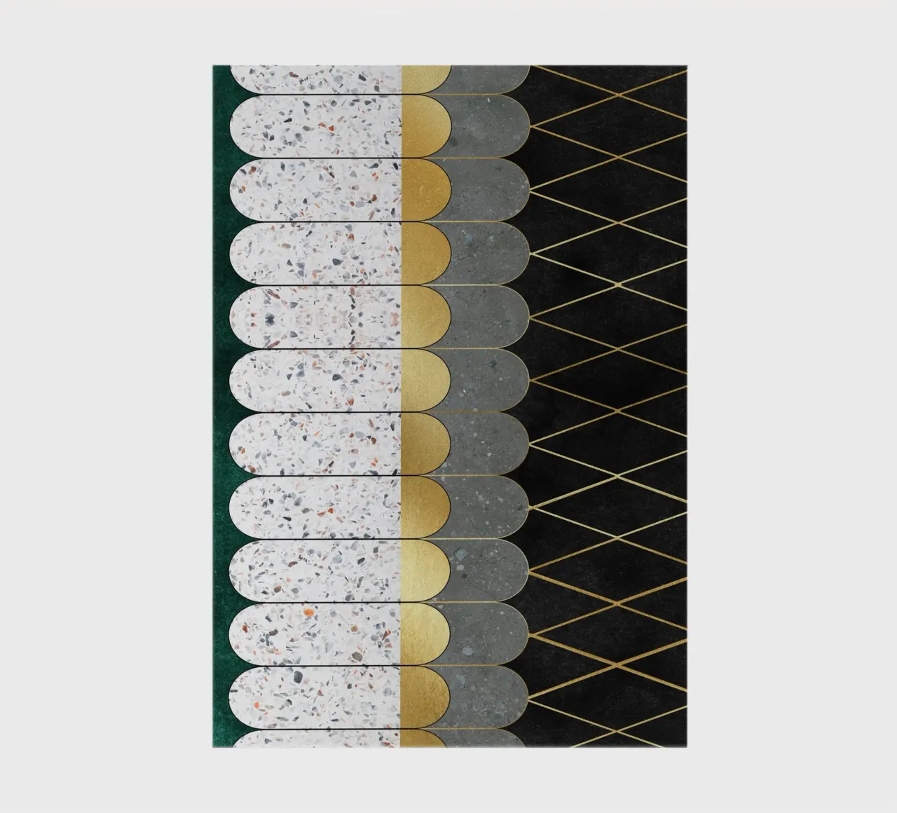 modern abstract art xl notebook by vintageshop