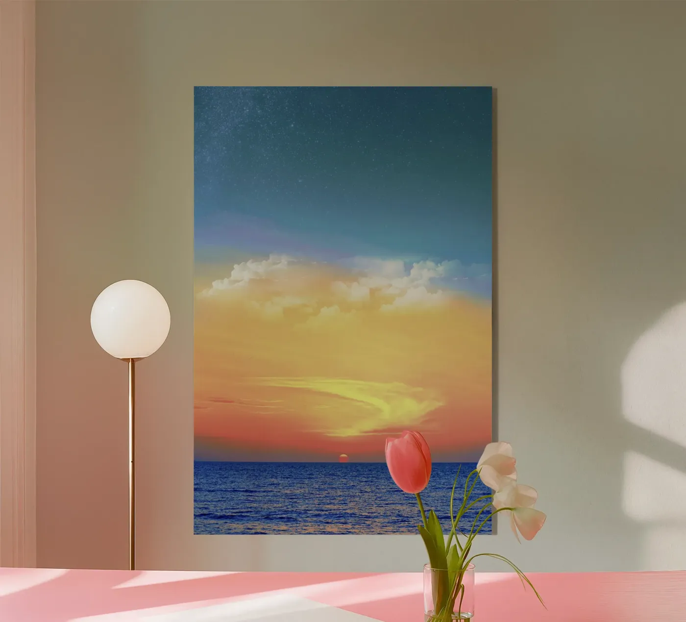 horizon sun evening plexiglass da twillight