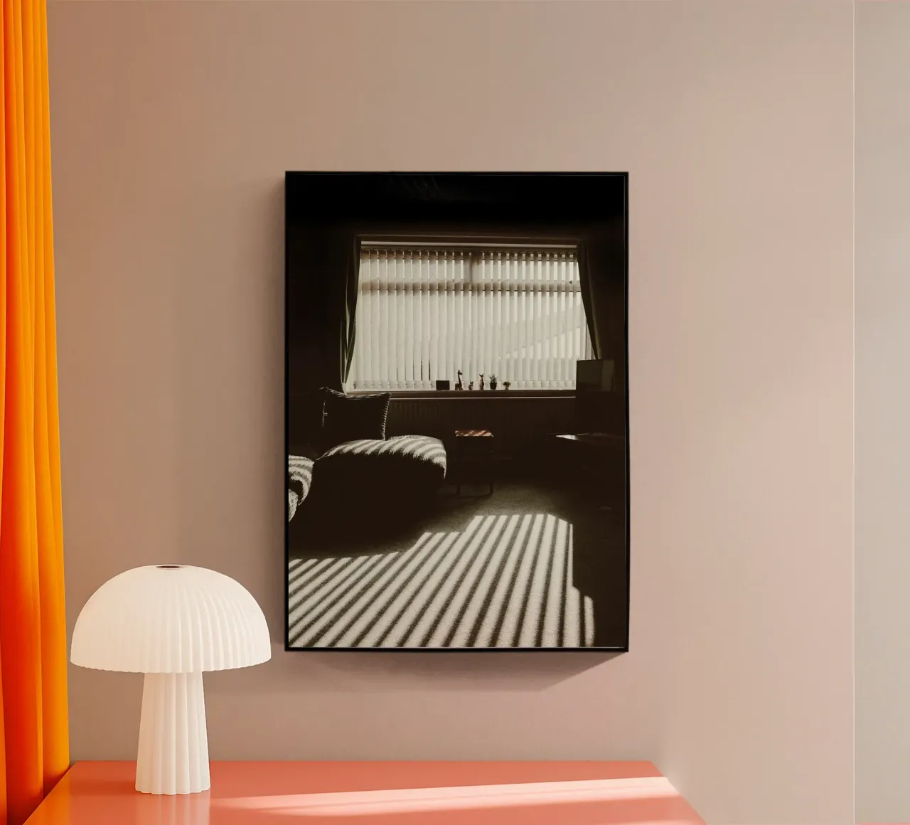 iving room couch plexiglass da twillight