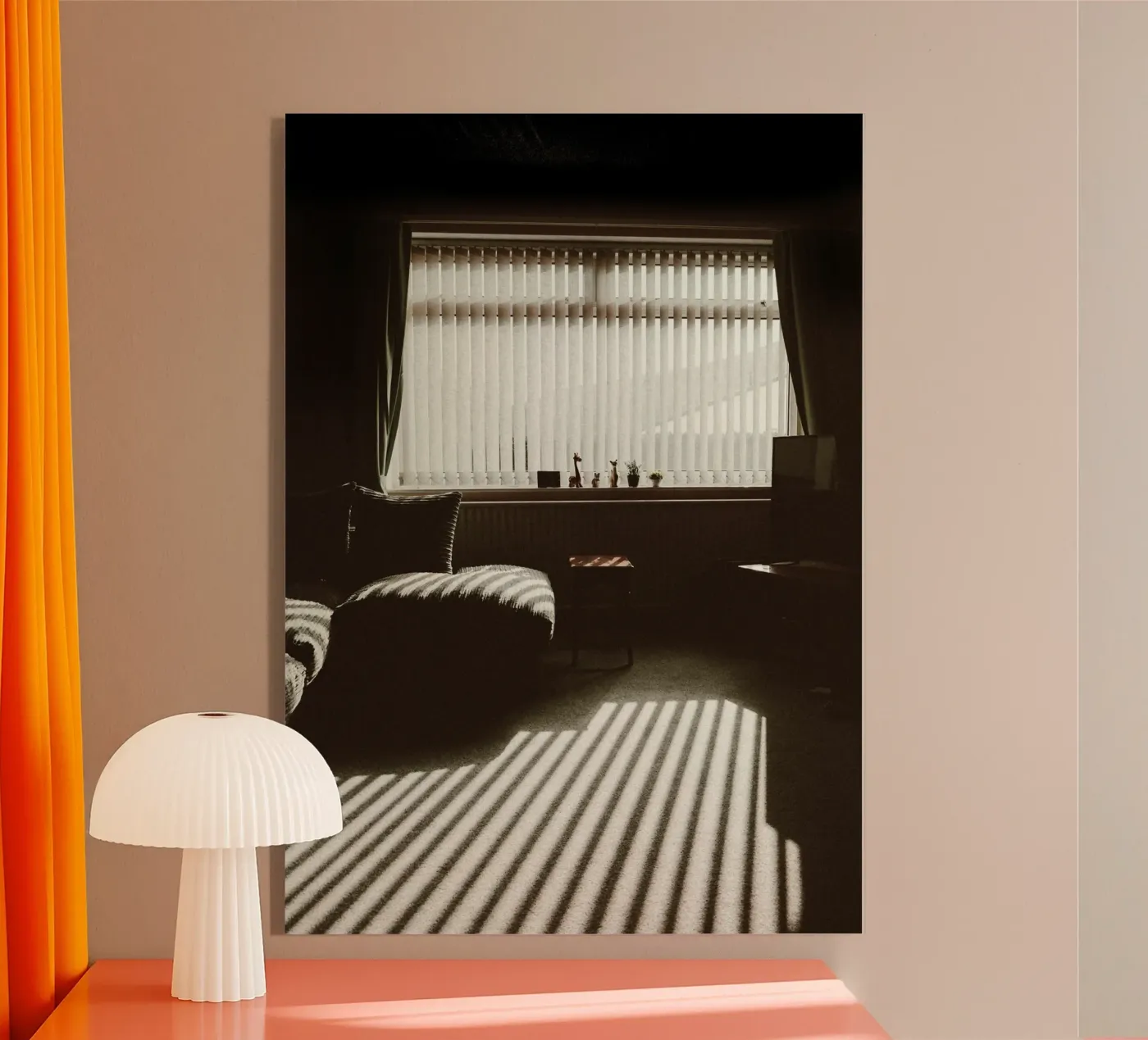 iving room couch Acryl-Glas von twillight