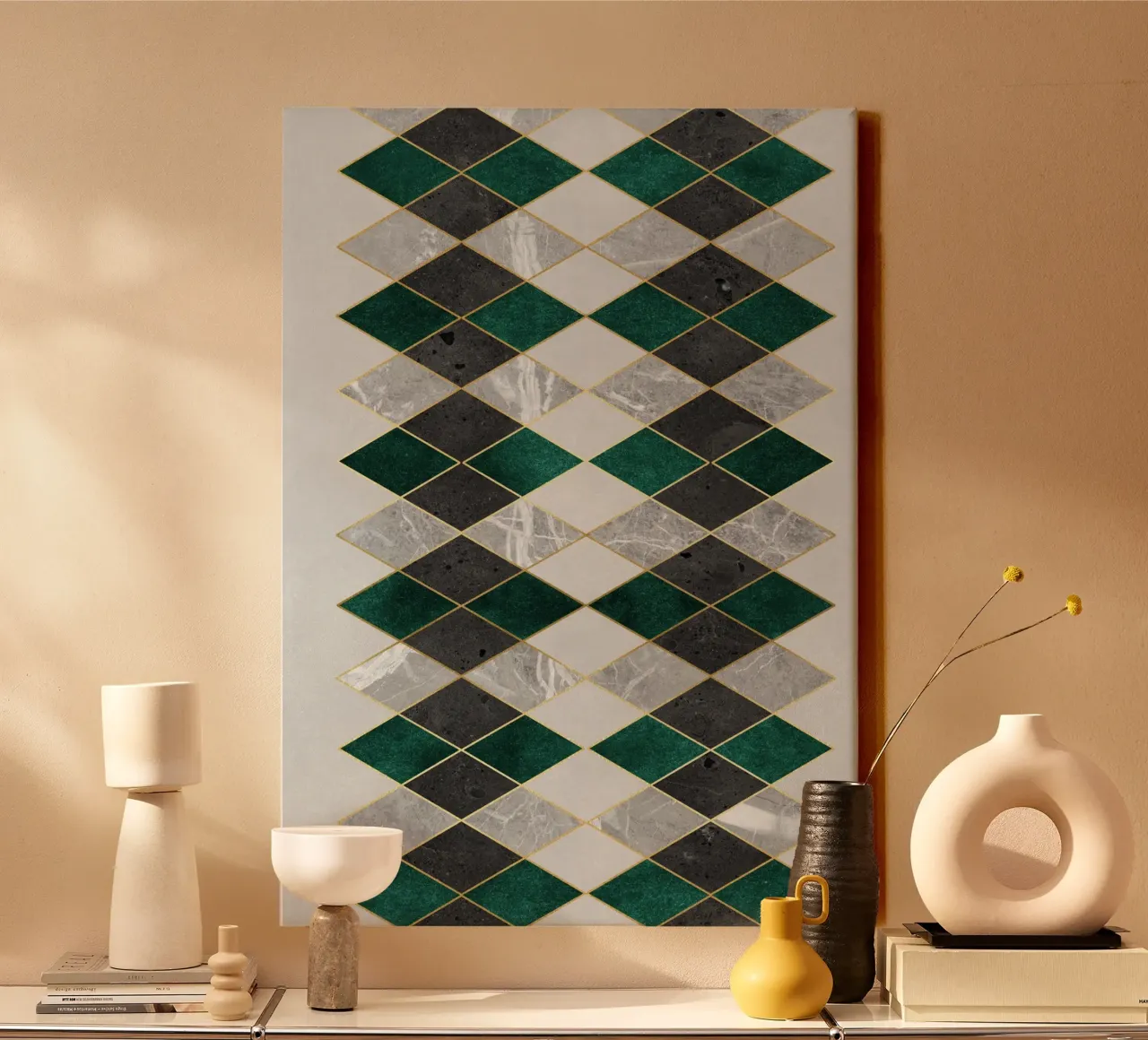 modern abstract art x tela da vintageshop