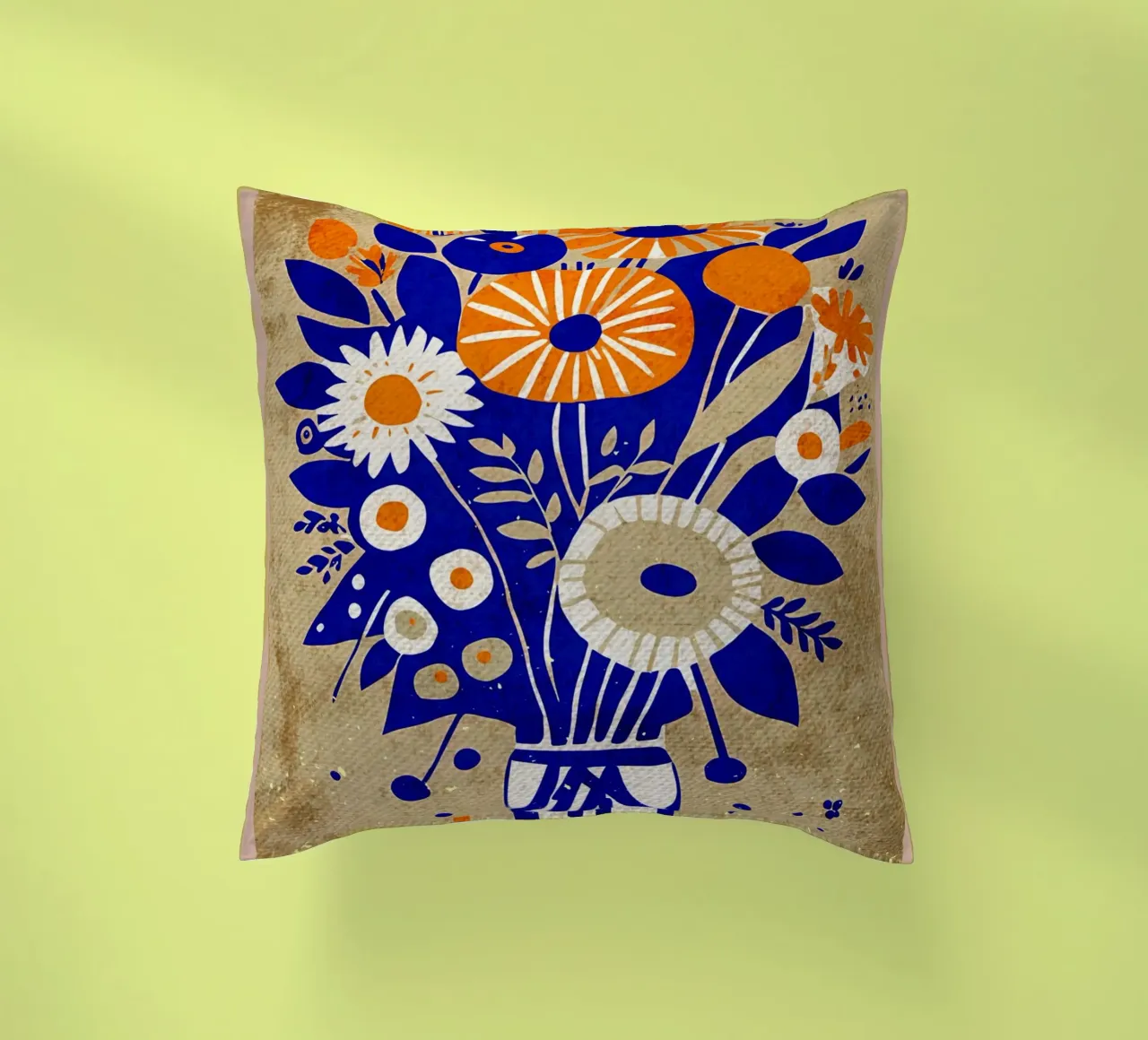 Bouquet di fiori Evelyn cuscino da Modern Geometry
