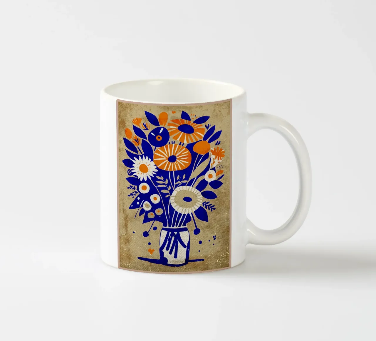 Bouquet di fiori Evelyn tazza in ceramica da Modern Geometry