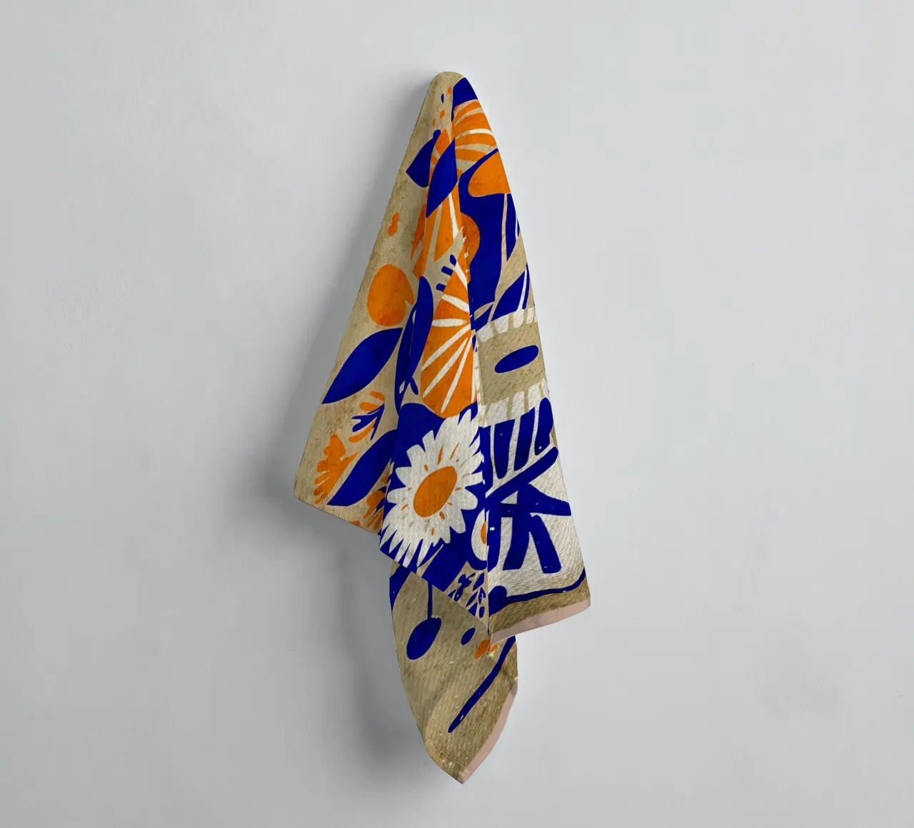 Bouquet di fiori Evelyn asciugamano da bagno da Modern Geometry