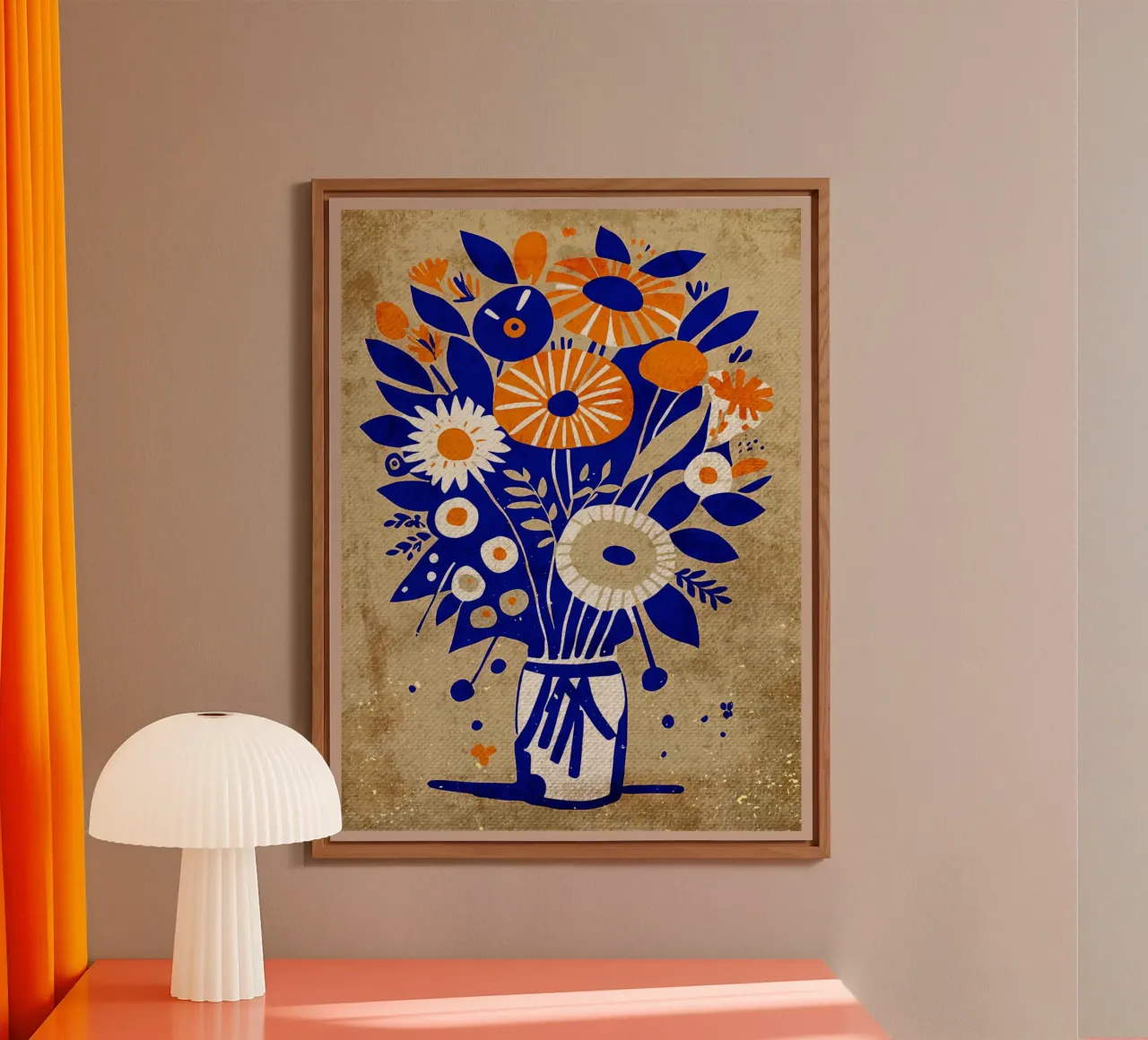 Bouquet di fiori Evelyn alluminio dibond da Modern Geometry
