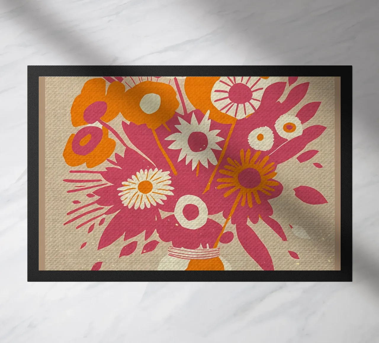 Luna Bouquet di fiori zerbino da Modern Geometry