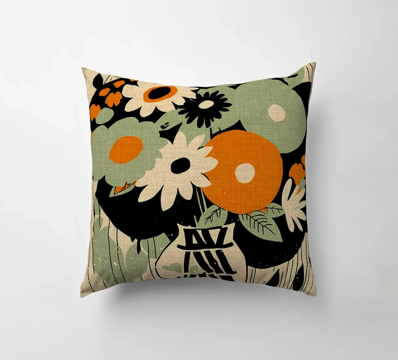 Bouquet di fiori Mia cuscino da Modern Geometry