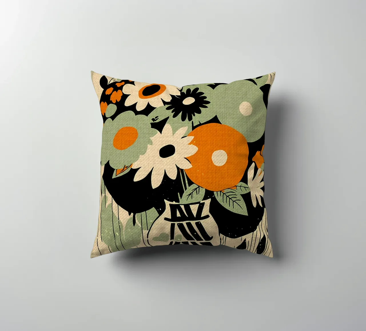 Bouquet di fiori Mia cuscino da Modern Geometry
