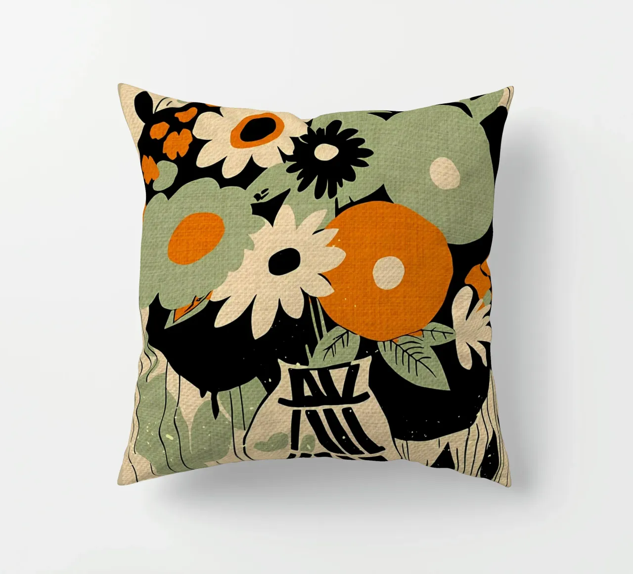 Bouquet di fiori Mia cuscino da Modern Geometry