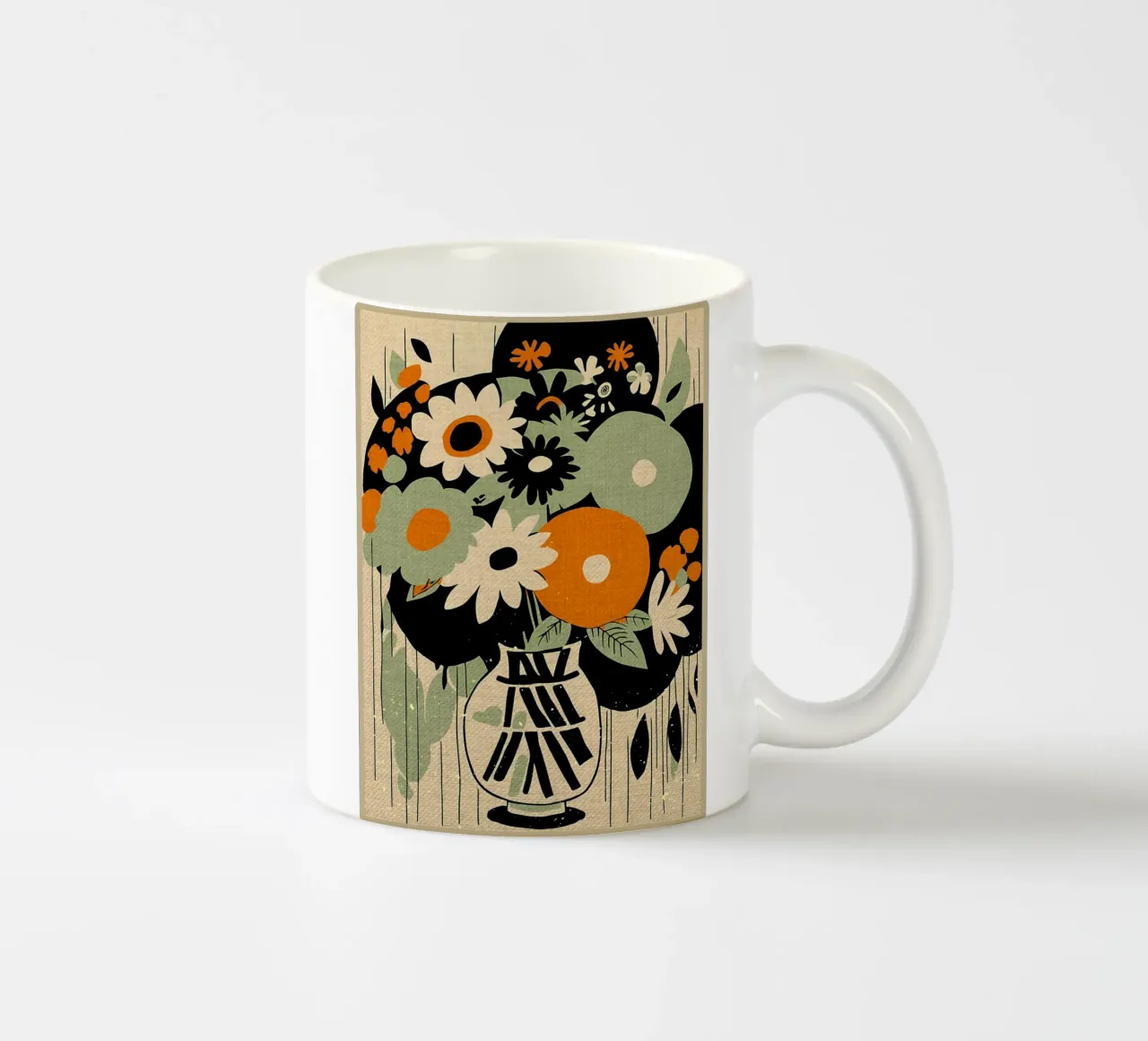 Bouquet di fiori Mia tazza in ceramica da Modern Geometry