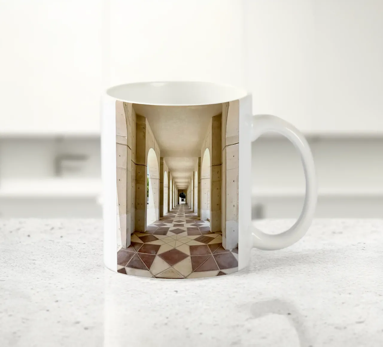 perspective walkway tazza in ceramica da Histrol