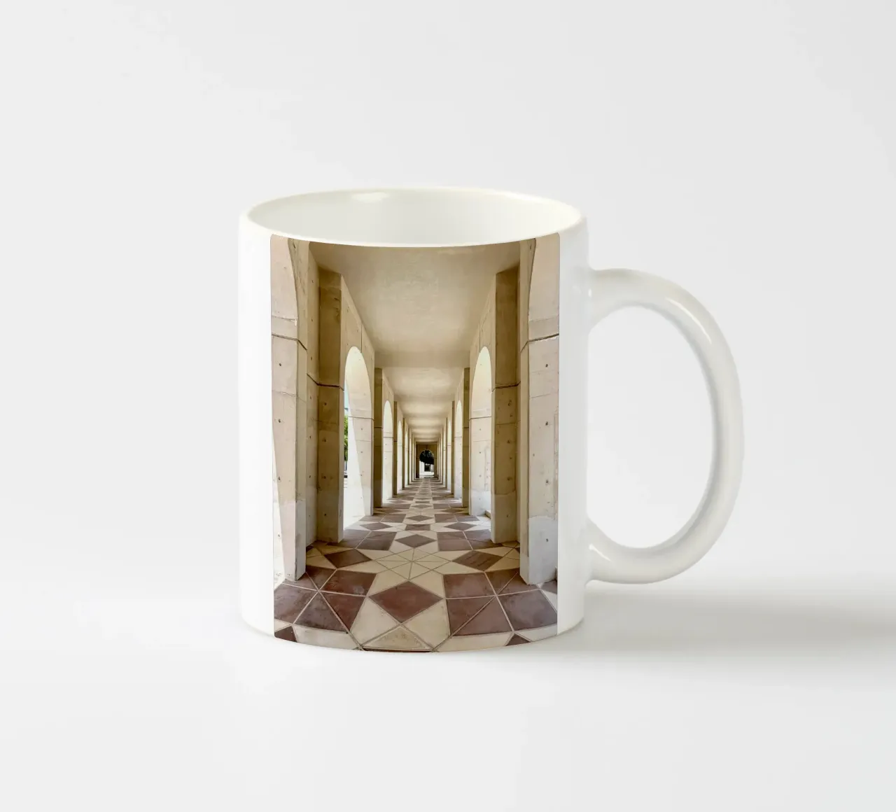 perspective walkway tazza in ceramica da Histrol