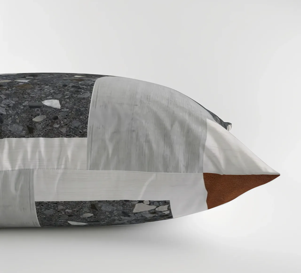 modern abstract art concrete cuscino da vintageshop