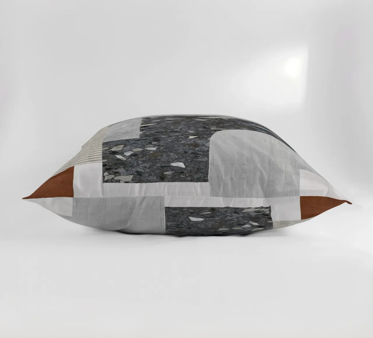 modern abstract art concrete cuscino da vintageshop