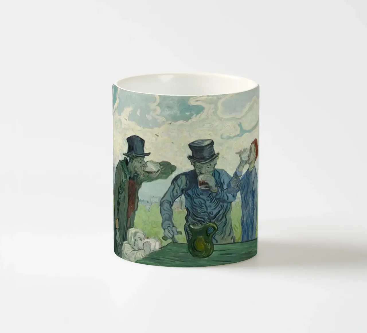 I bevitori 1890 tazza in ceramica da ValerieArt