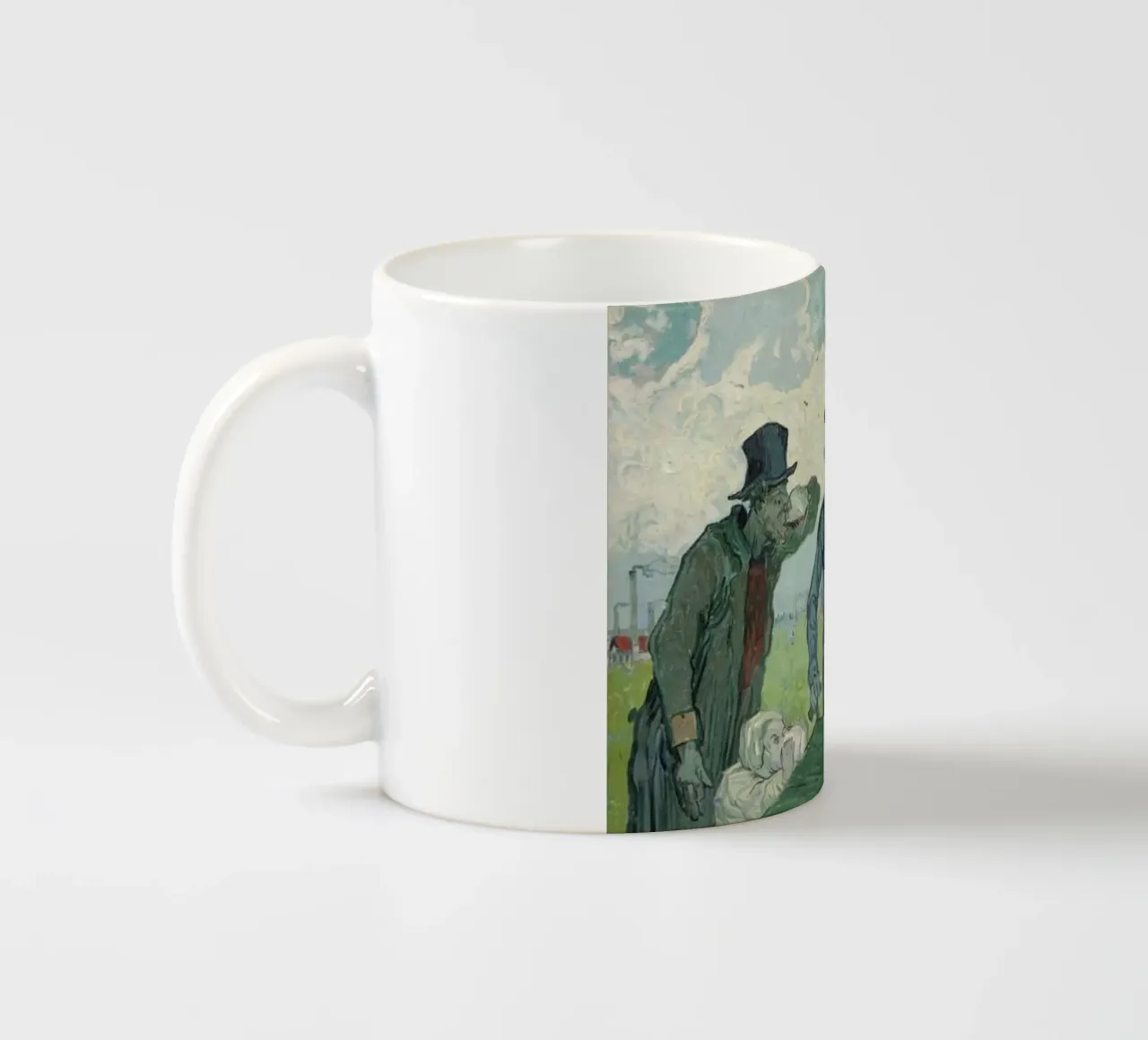 I bevitori 1890 tazza in ceramica da ValerieArt
