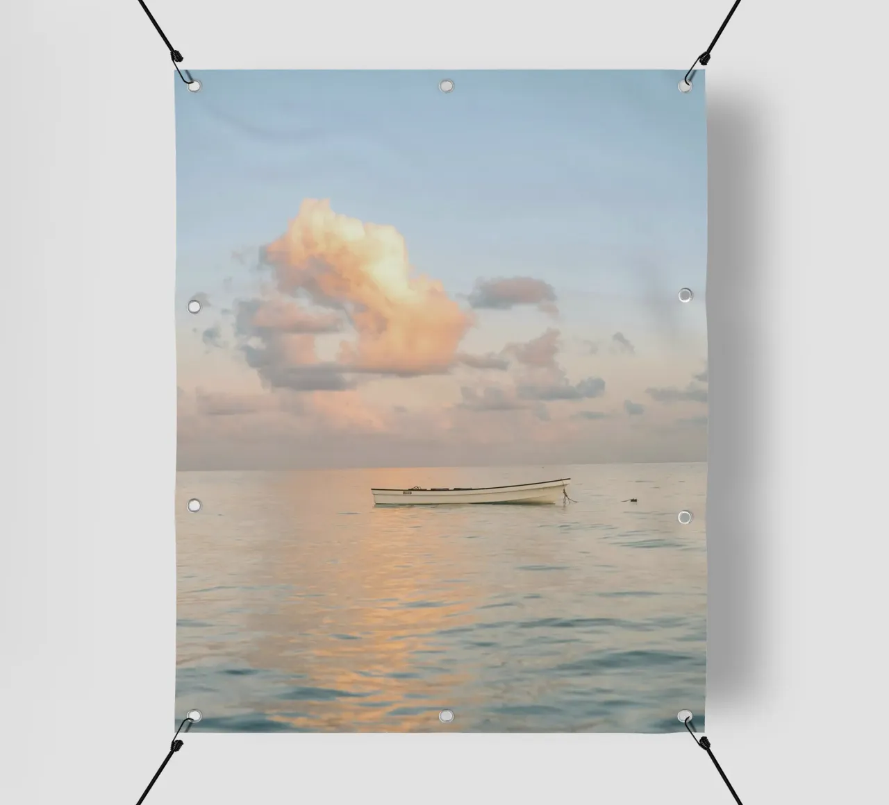 isolated peaceful telo in pvc da twillight