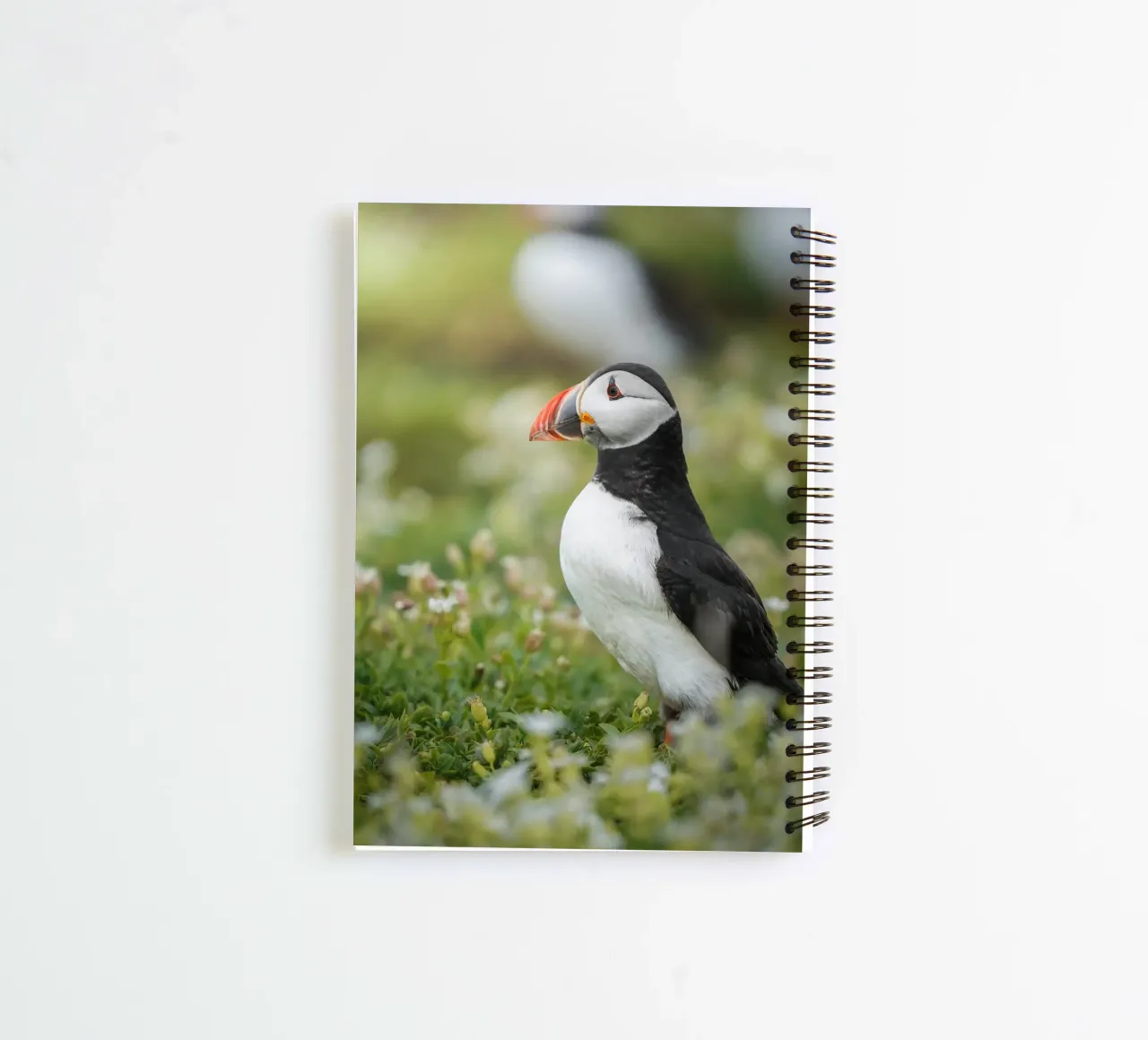 Puffin spiral notebook by Tom's Wildlife