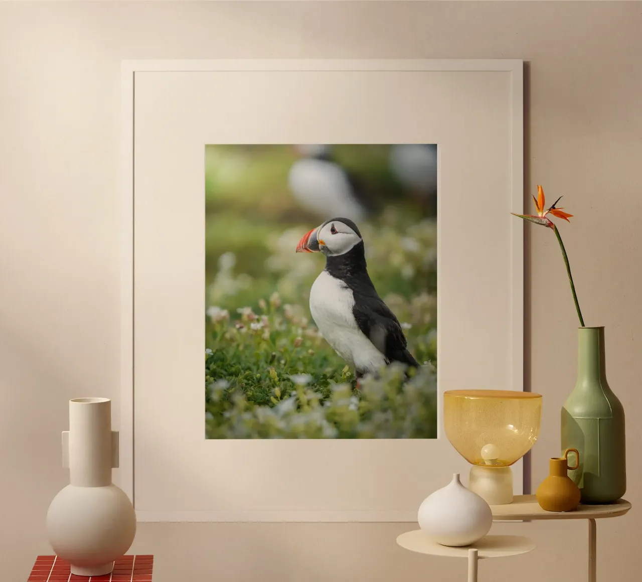 Puffin poster da Tom's Wildlife