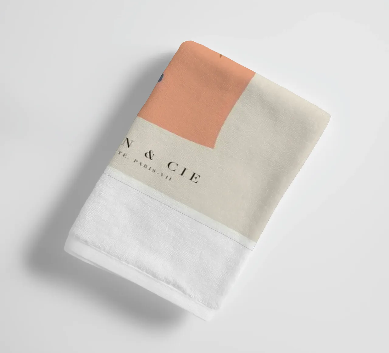 creacent moon towel by sazkia art