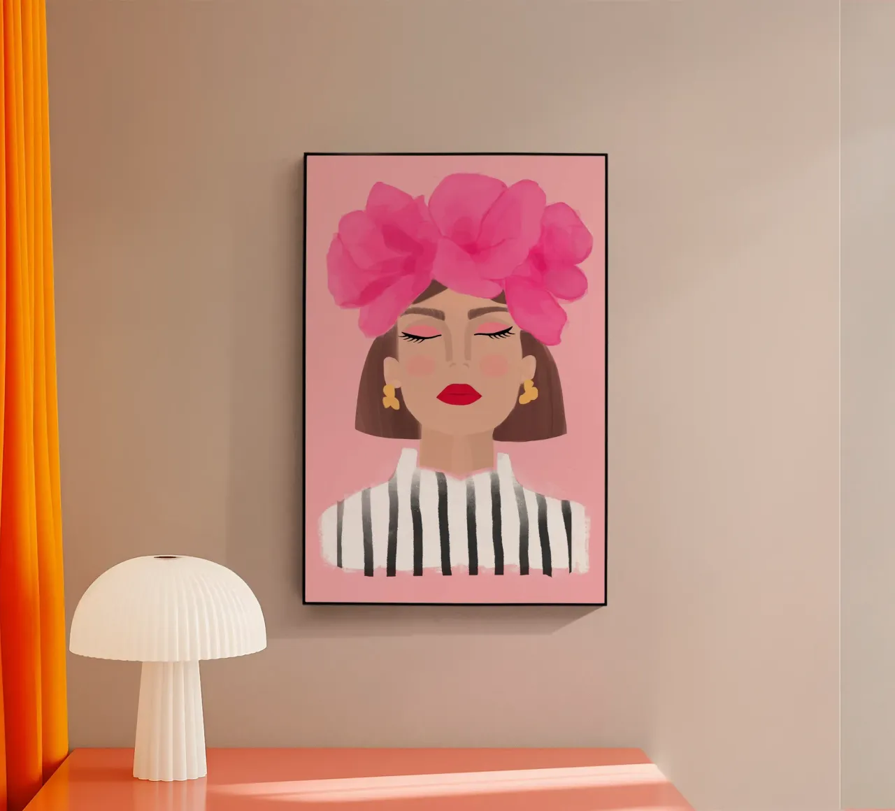 Flower Portrait plexiglass da datemyart