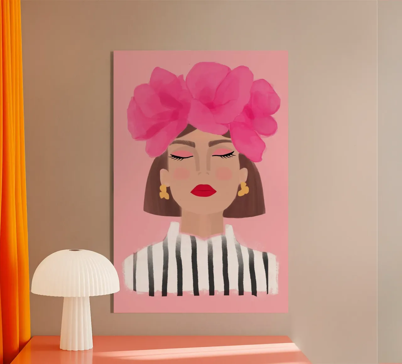 Flower Portrait plexiglass da datemyart