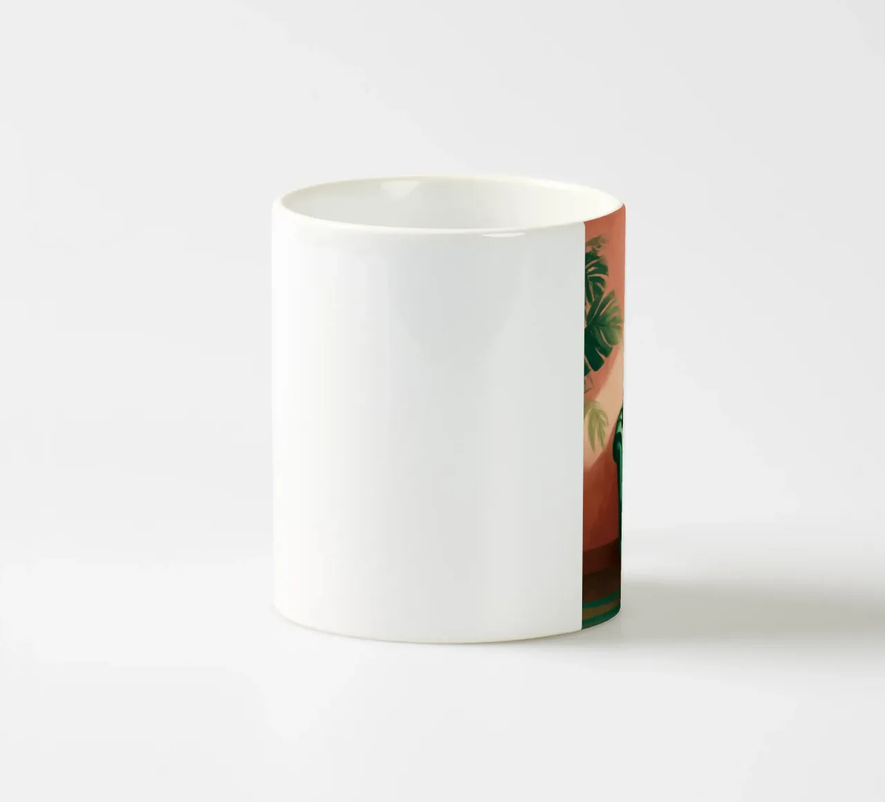 The Martini & the Cat II tazza in ceramica da Clara August