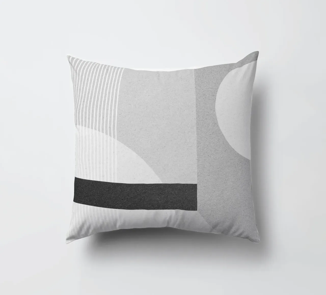 geometric modern abstract art cuscino da vintageshop