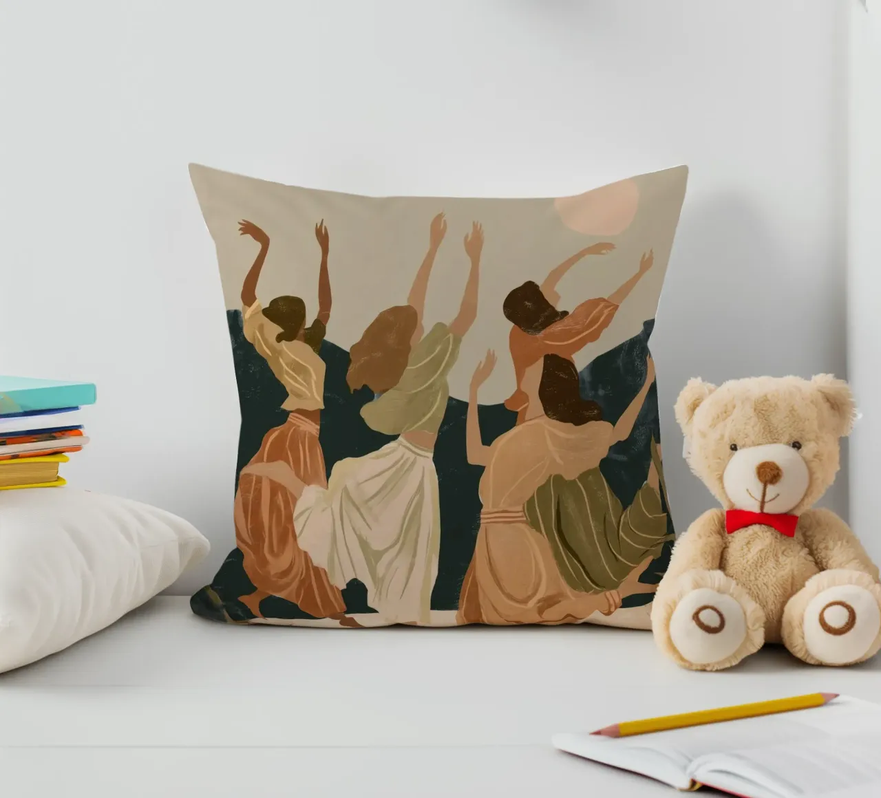 Wild Moon Dance cuscino da Clara August