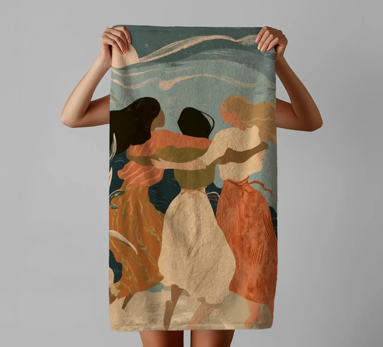 Daughters of the Moon asciugamano da bagno da Clara August