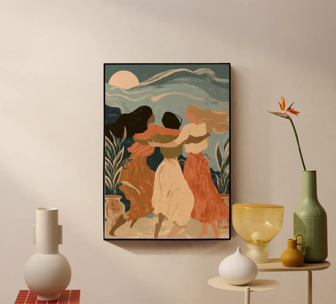 Daughters of the Moon plexiglass da Clara August